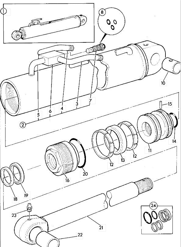 JCB 25/966100 CARTRIDGE E6B060Z310N409