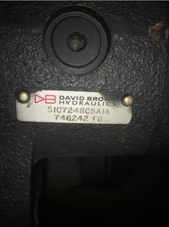 David Brown Hydraulic Gear Pump - S1C7248C5A1A