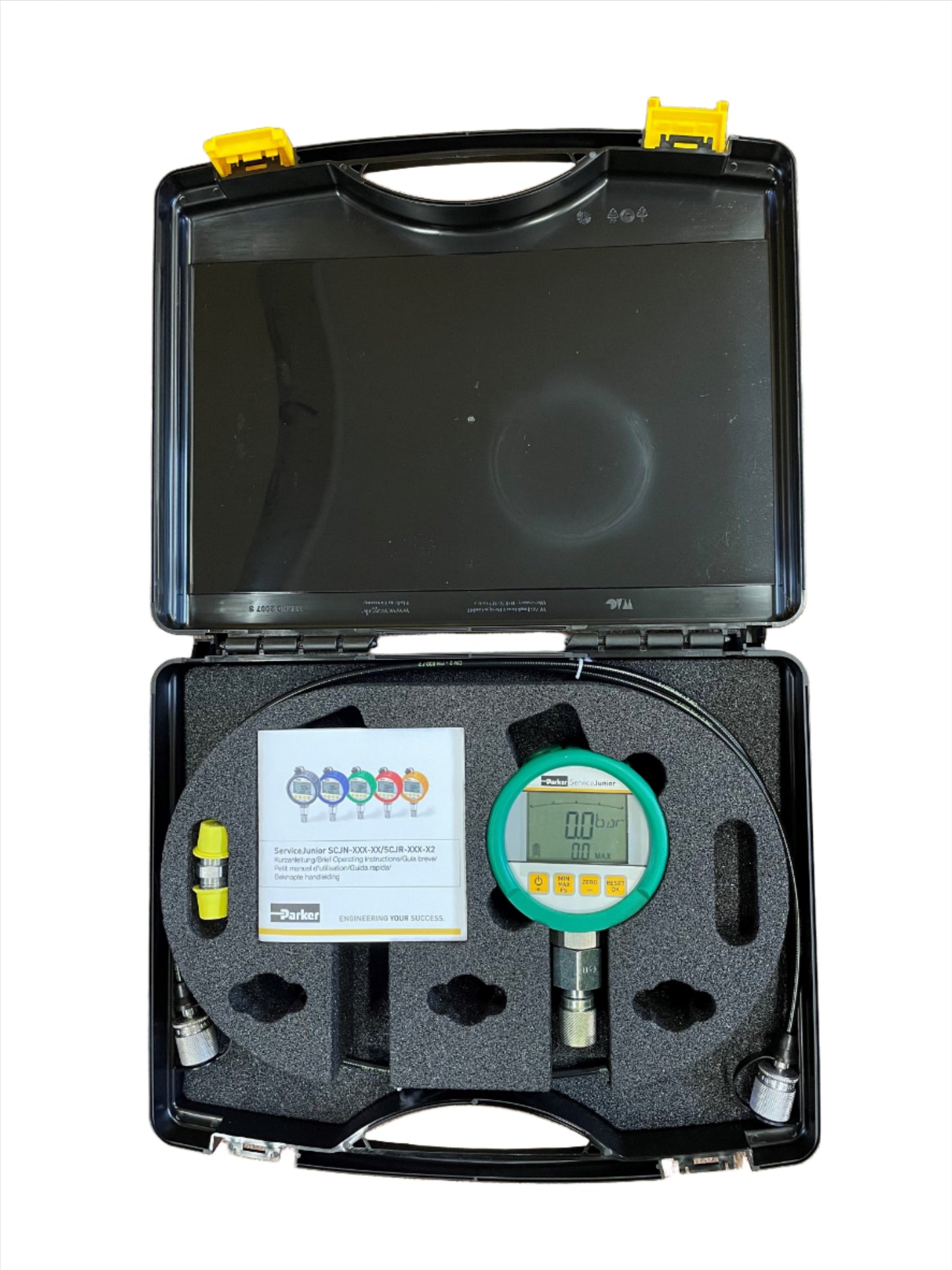 Parker Sensocontrol SCJN-KIT-100 Service Junior Pressure Test Gauge kit