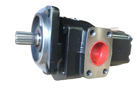 20/925592 Genuine Parker / JCB Loadall Twin Hydraulic Pump 36 +16 CC/REV - Unwin Hydraulic Engineering