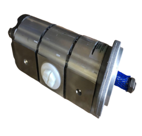 20/905100 Genuine Parker / JCB Triple Hydraulic pump 7 + 11 + 11 CC/REV - Unwin Hydraulic Engineering