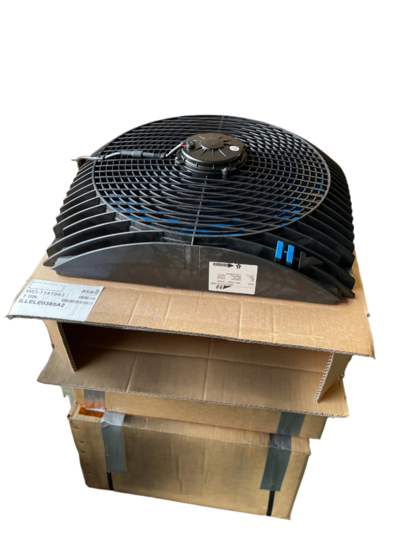 ASA ILLELE0385A6 24VOLT FAN ASSEMBLY HP