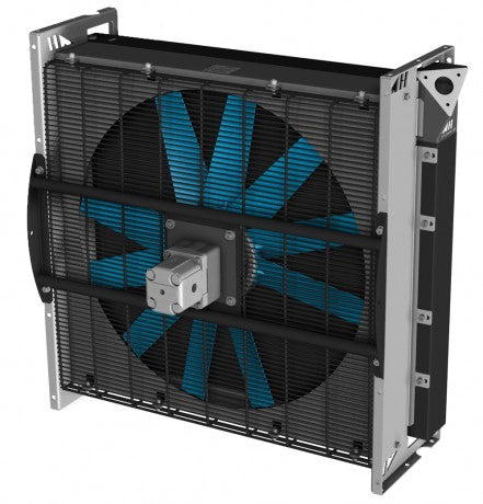 ASA0567 Hydraulic motor Air Blast Oil Cooler ASA0567AH11 1.86KW - Unwin Hydraulic Engineering