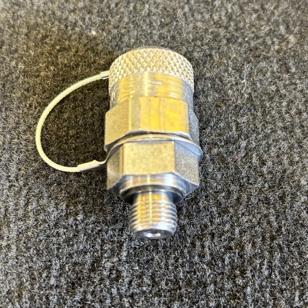 SCA-EMA3/1/8ED 1/8" BSP Male Test Point - M16 x 2mm Steel Cap.