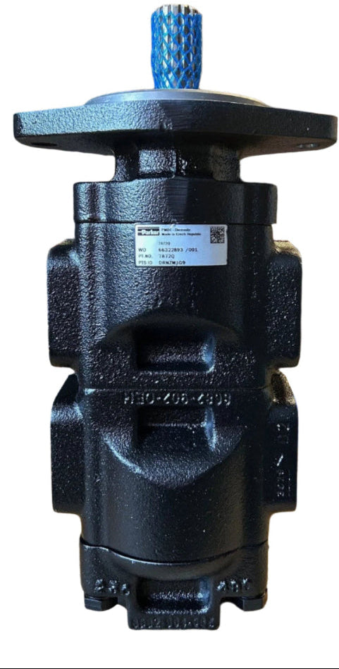 FERMEC - 6102161M91 - Massey Ferguson - Terex Twin Hydraulic Pump  37 + 37 CC/REV