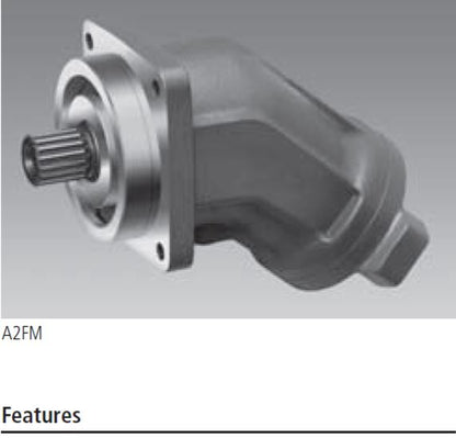 A2FM200/6.1WPAB016 REXROTH BRUNENINGHAUS HYDROMATIK PISTON MOTOR