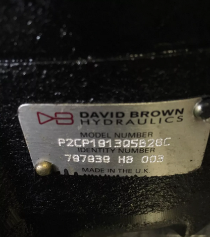 David Brown Hydraulic Gear Pump - P2CP1913Q5B26C