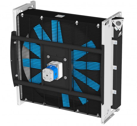 ASA0467 Hydraulic motor Air Blast Oil Cooler ASA0467AH11 1.91KW - Unwin Hydraulic Engineering